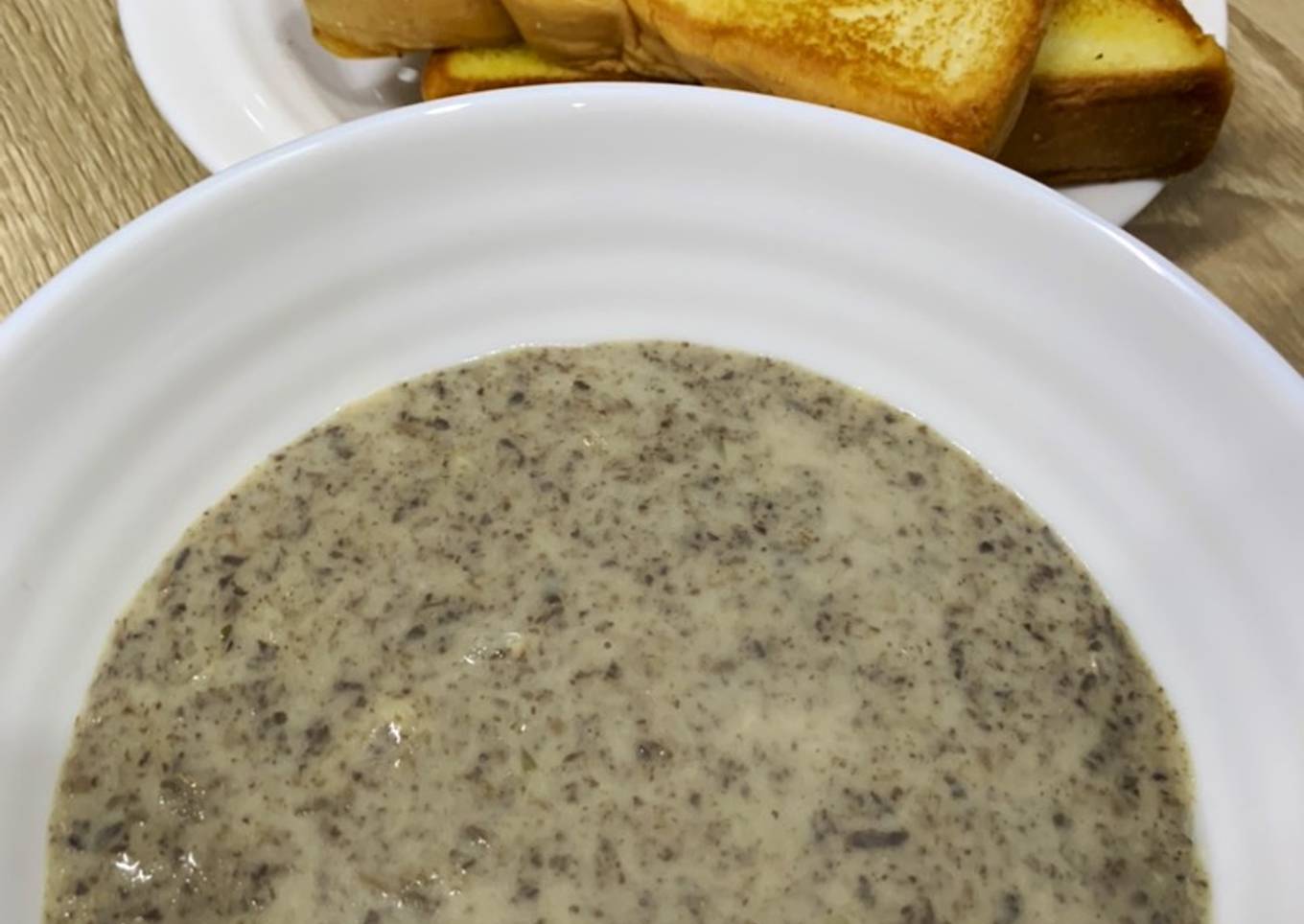 Cara Gampang Membuat Creamy Mushroom Soup - MPASI Friendly Anti Gagal