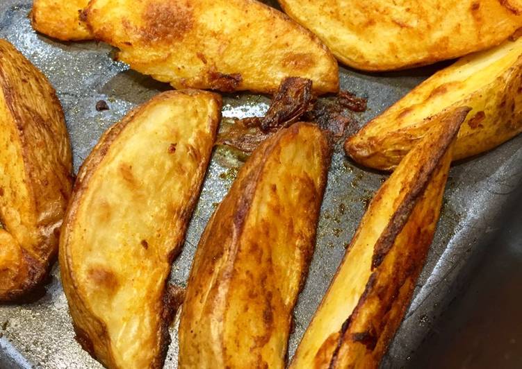 Recipe of Super Quick Homemade Smoked Paprika Wedges