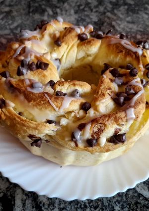 Una foto de Pan de Naranja y chips de chocolate