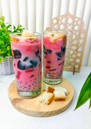 Foto resep Es Lontrong Slawi