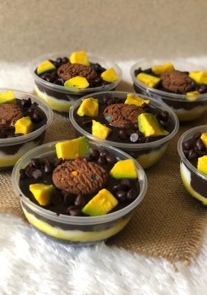 Foto resep 94. Oreo avocado dessert box #bakingdiary