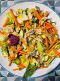 Insalata di tacchino allo zenzero