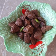 A picture of Bhunni Kaleji.