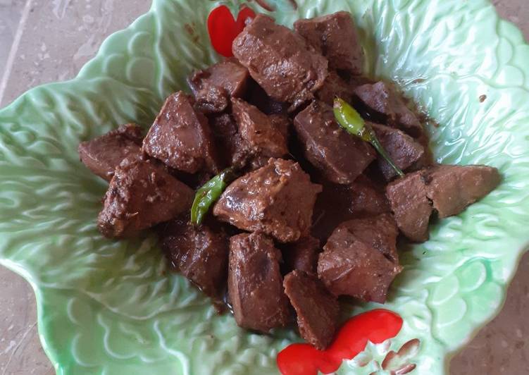 Recipe of Any-night-of-the-week Bhunni Kaleji