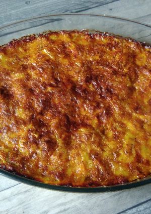 Une photo de Courgettine ou gratin de courgettes-riz