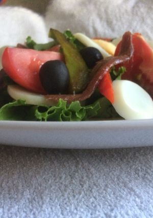 Una foto de Salade niçoise (Ensalada niçoise)