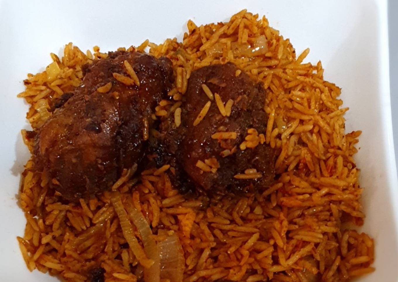 Coconut party jollof rice
