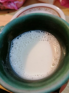 Una foto de Atole de mazapán