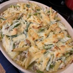 A picture of Macaroni au Gratin.