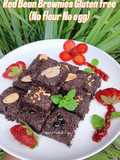 Red Bean Brownies Gluten Free