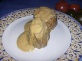 Solomillo de cerdo con salsa de almendras