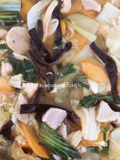 Foto resep Capcay Merah Kuah Kental
