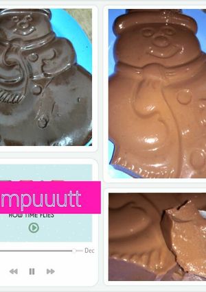 Foto resep Puding nutrijel brownies