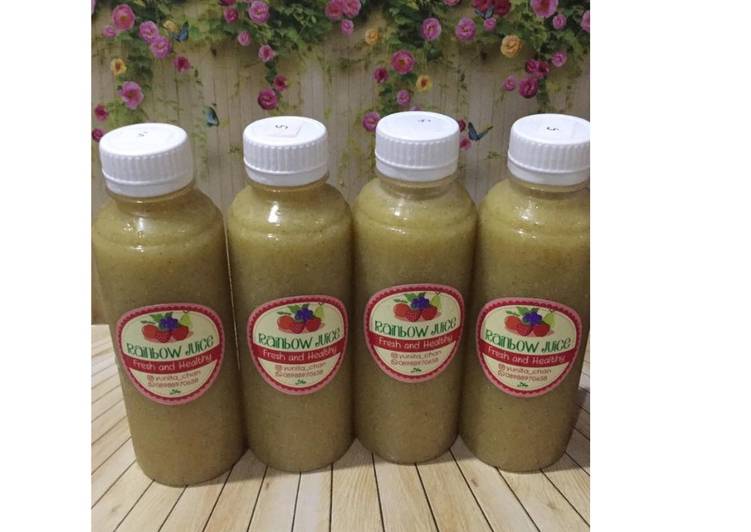 Resep Diet Juice Kiwi Pear Mango Chiaseed Anti Gagal