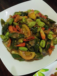 Foto resep Peda Masak Cabe Ijo & Pete