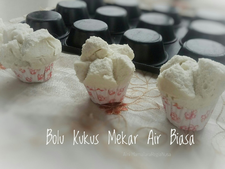 Anti Ribet, Memasak Bolu Kukus Mekar Air Biasa (tips n trick) Untuk Pemula