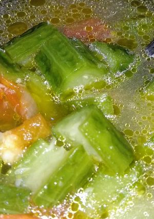 Foto resep Oyong Tumis Kuah Udang