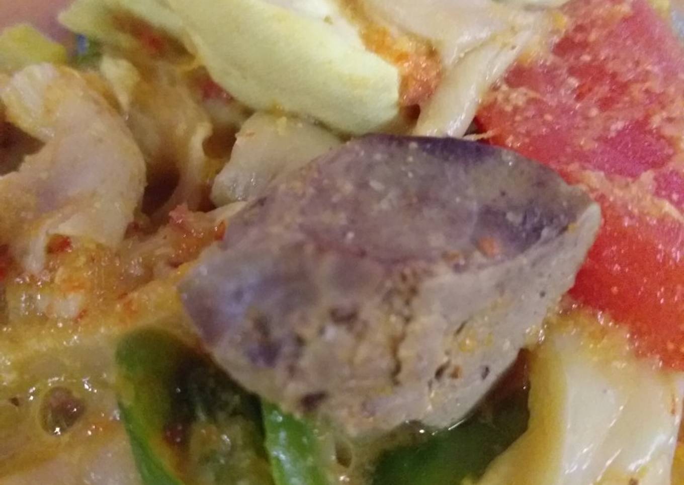 Botok Rebus JamHuTiAm (Jamur Tiram Tahu Hati Ampela)