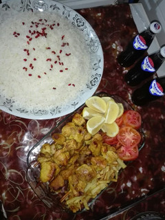 عکسی از دستور جوجه سیخ چوبی