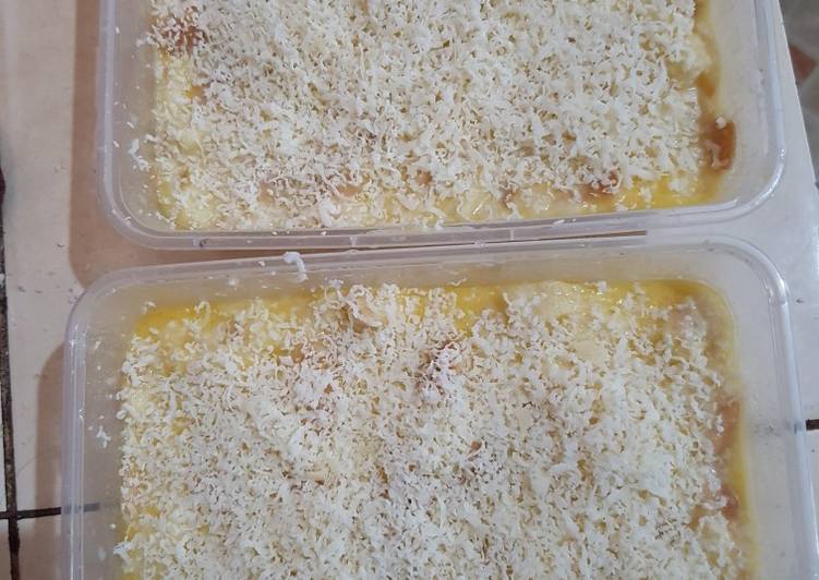 Resep Prol tawar kukus keju Anti Gagal