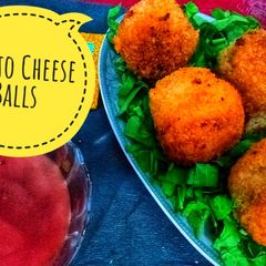 Potato Cheese Balls A picture of Potato Cheese Balls.