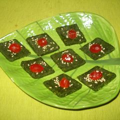 Palak ki barfi A picture of Palak ki barfi.