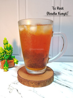 Foto resep Es Rosit (Rosella Kunyit)