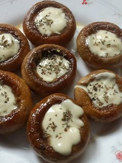 Una foto de Champiñones con alioli