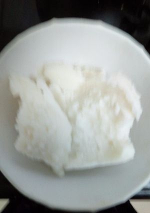 A picture of Tuwon masara(maize flour).