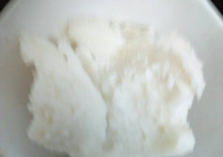 Tuwon masara(maize flour)