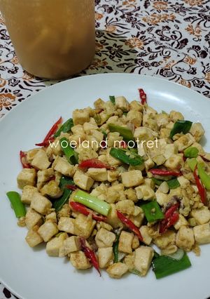 Foto resep Tumis Tahu Telur Saos Tiram (sat set)