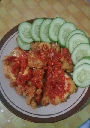 Foto resep Ayam geprek ala lysa