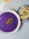Crema de col morada