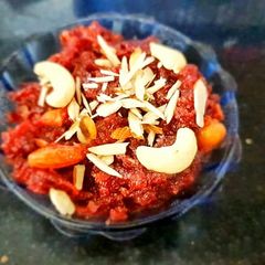 Beetroot (Chukandar) Halwa A picture of Beetroot (Chukandar) Halwa.