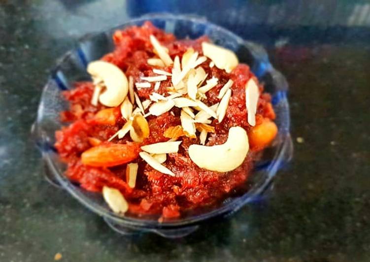 Step-by-Step Guide to Prepare Any-night-of-the-week Beetroot (Chakundar) Halwa😋