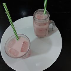 A picture of Rose sweet lassi.