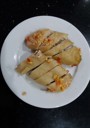 Hình của món Chuối sùng miền Trung.