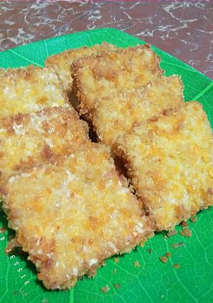Foto resep Tempe Kriuk Tepung Roti