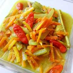 รูปของ Acar wortel mentimun matang