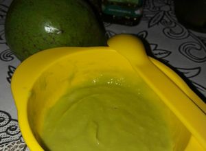 Foto resep (alpukat + biscuit + ASIP) mpasi 7 bulan