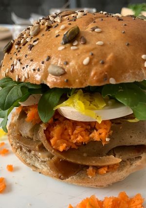 Une photo de Burger végétarien