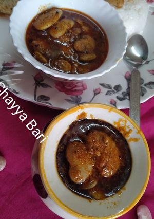 A picture of Kidney beans Rassa Sabji.