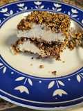 Postre semifrío de turrón de Alicante