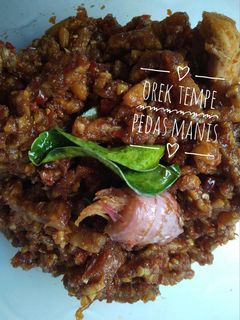 Foto resep Orek tempe pedas manis