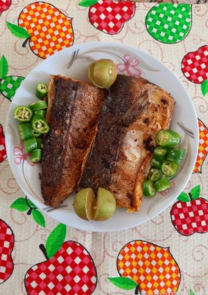 عکسی از دستور ماهی خوشمزه من😋