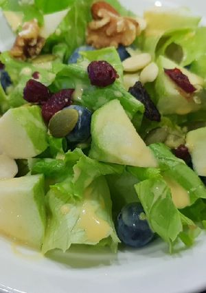 蔬果優格沙拉 的食譜成品照片