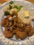 Chicken Thighs in the Marsala style