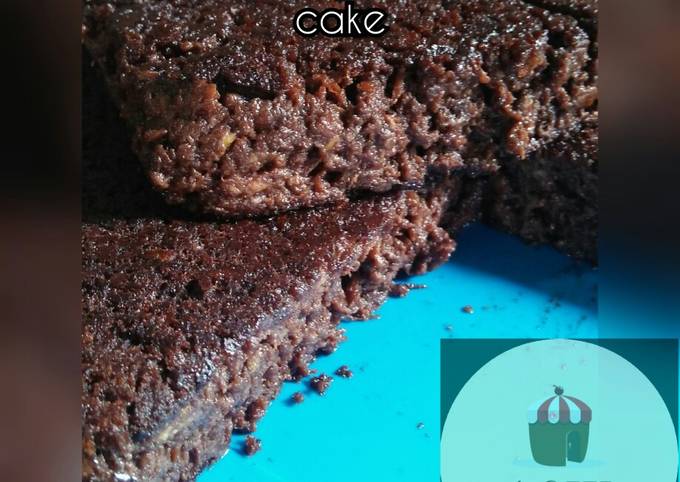 Banana flourless chocolate cake