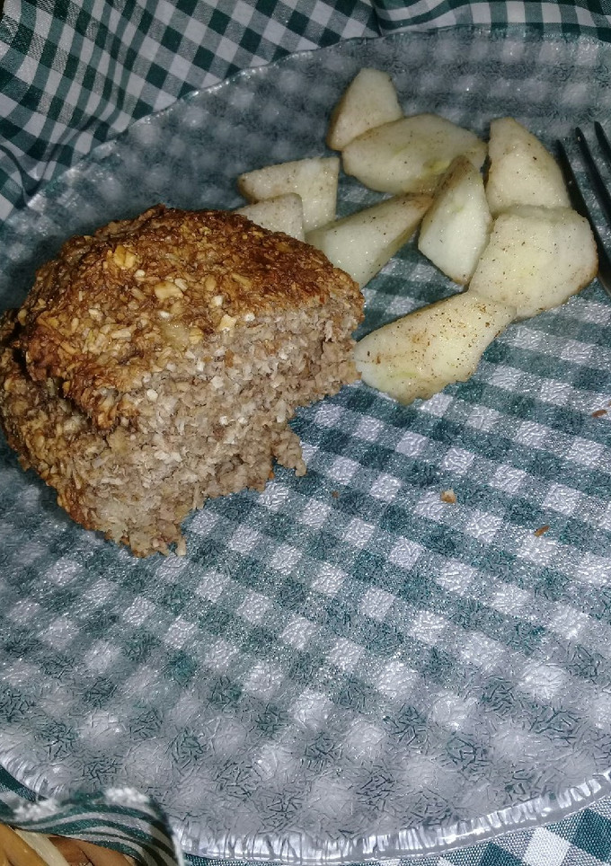 Una foto de Budín de avena, coco y cacao🖨