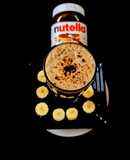 Nutella and banana milk shake